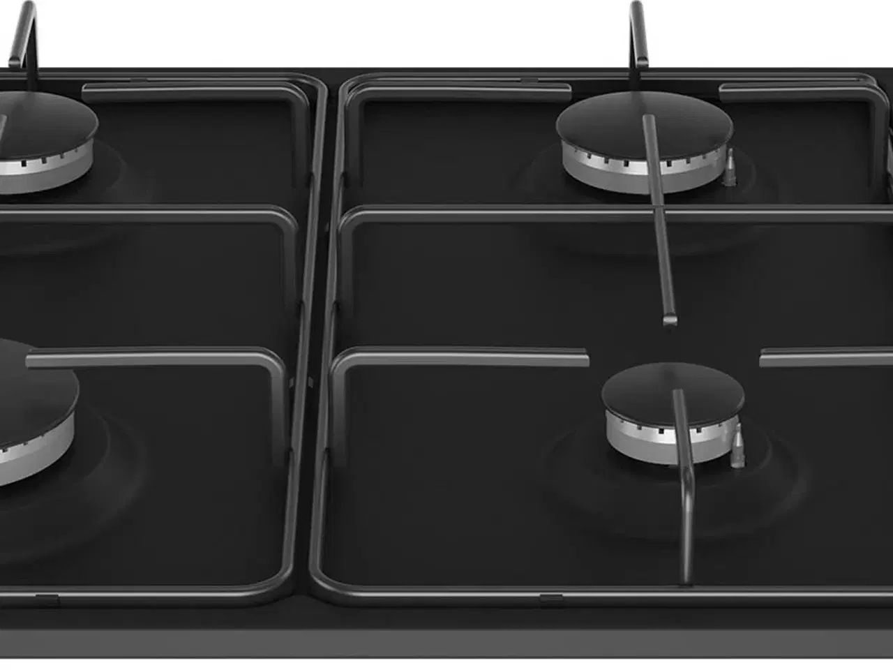 Billede 2 - Gas kogeplade Beko HIBG64120SB, 60 cm, sort, 4 zoner