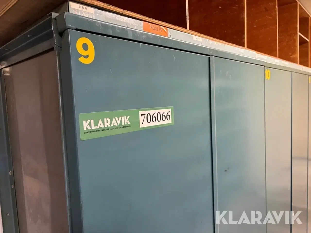 Billede 10 - Værkstedsskabe med nøgler 4 styk