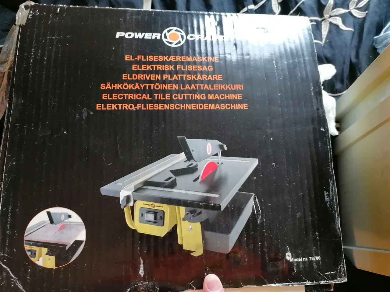 Billede 1 - Flise skøremaskine 