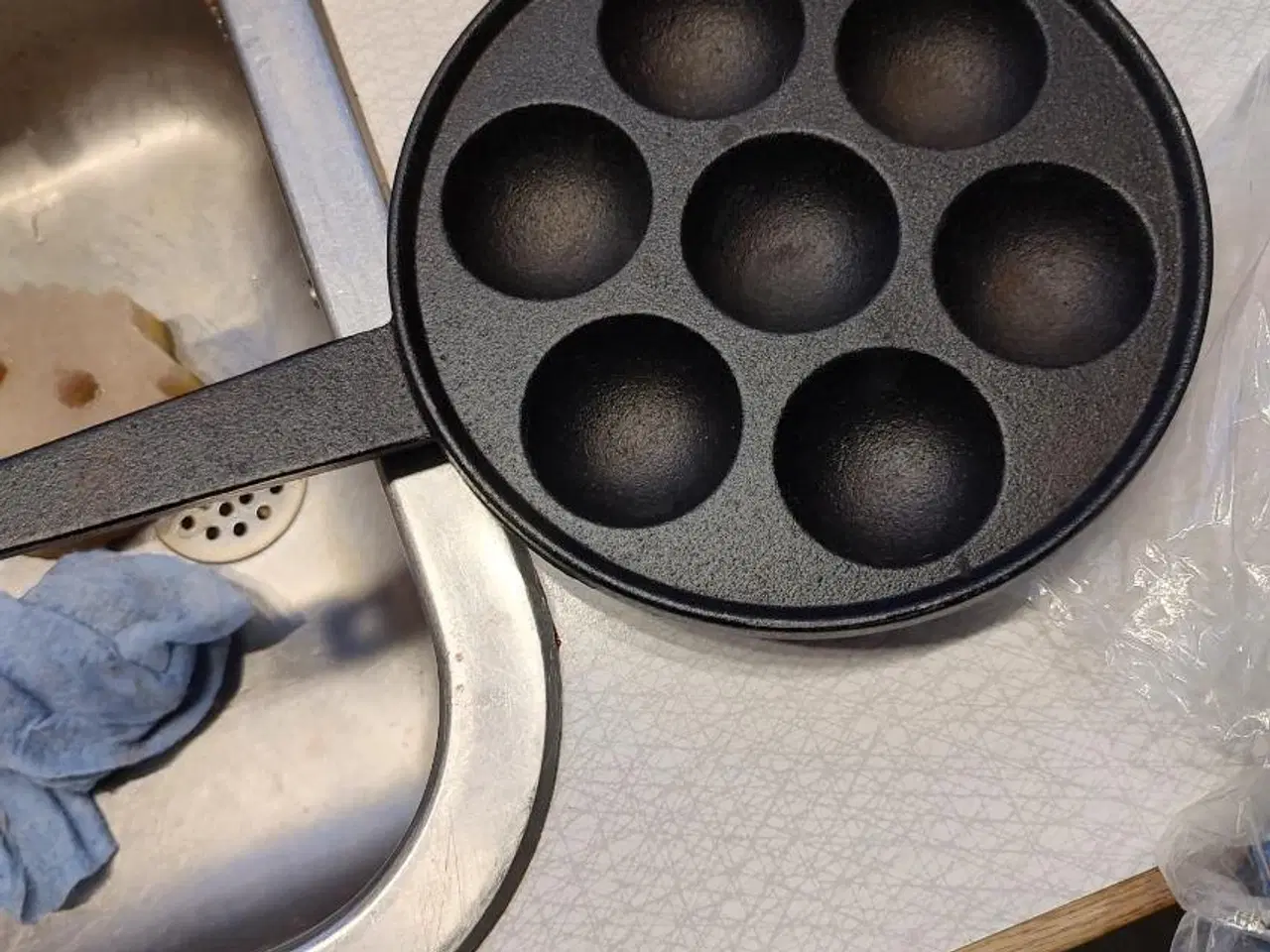 Billede 1 - Støbejern pande til salg