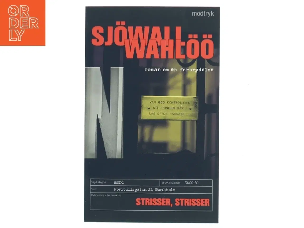 Billede 1 - Strisser, strisser (Bog)