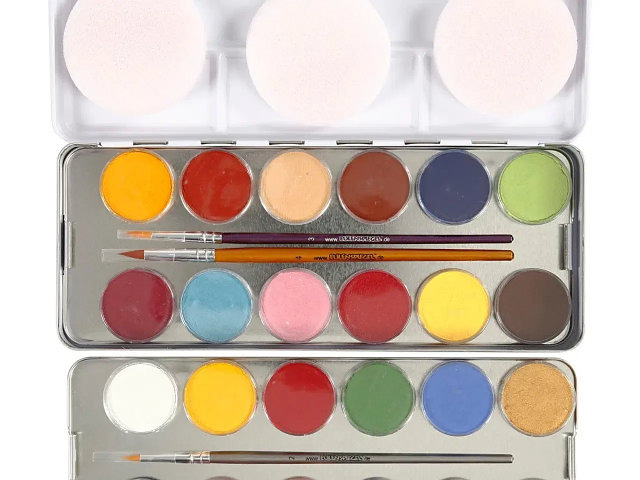 Billede 1 - Eulenspiegel Ansigtsmaling - 24 Assorterede Farver