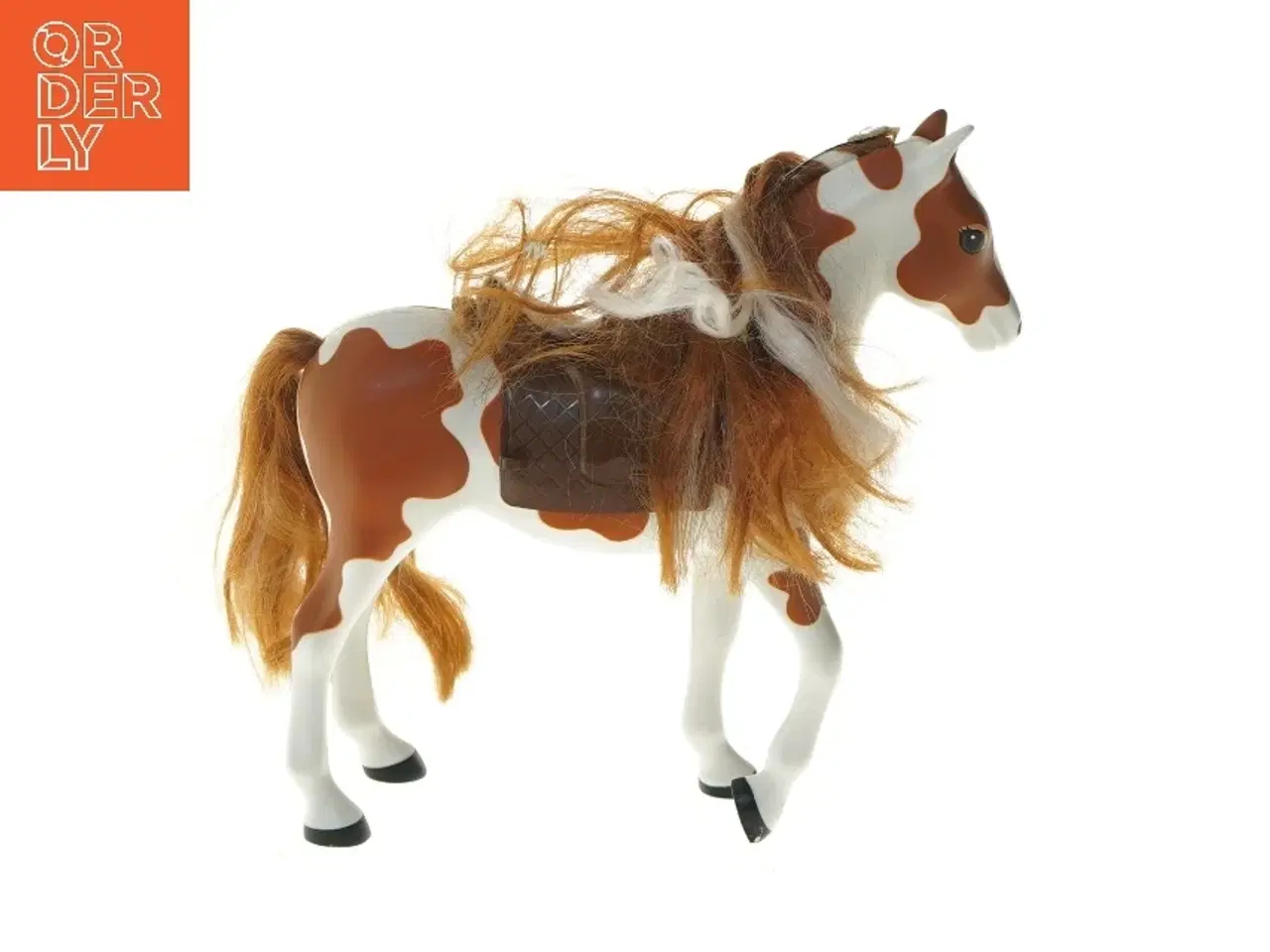 Billede 2 - Lego Scala Legetøj hest med sadel (str. 19 cm)