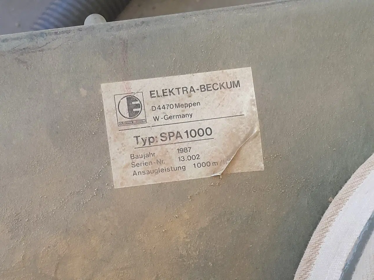 Billede 9 - Tykkelseshøvl med langbor samt spånsuger