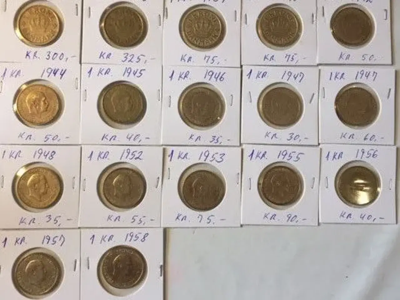 Billede 1 - Gule 1 kroner