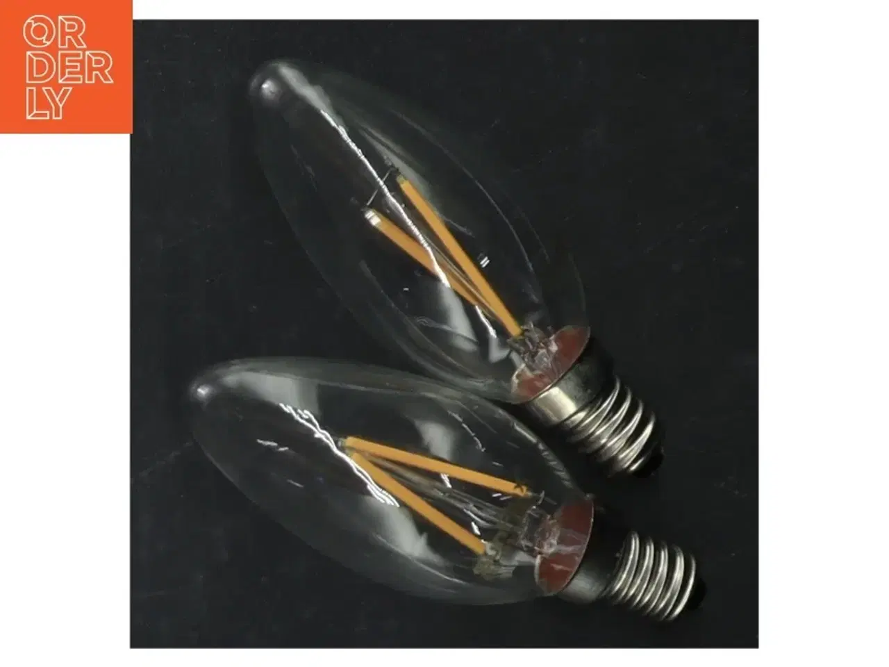 Billede 1 - Dekorativ LED-pære fra Sunflux (str. 11 cm)