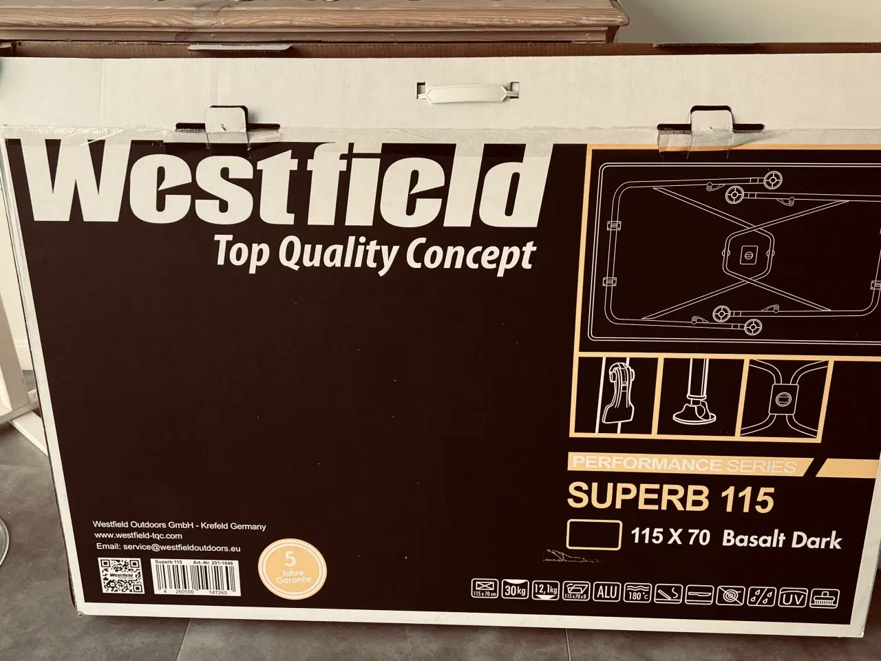 Billede 6 - WESTFIELD Superb 115 campingbord