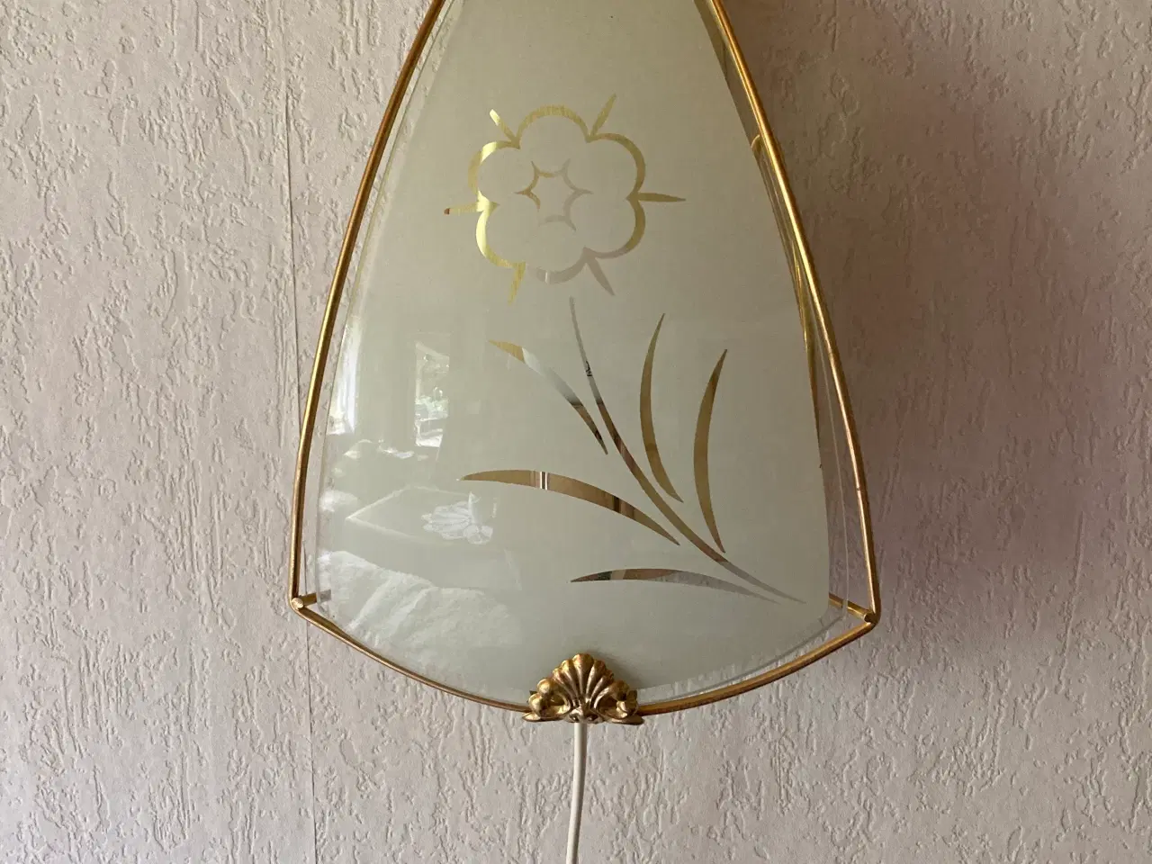 Billede 2 - Sofalampe i glas