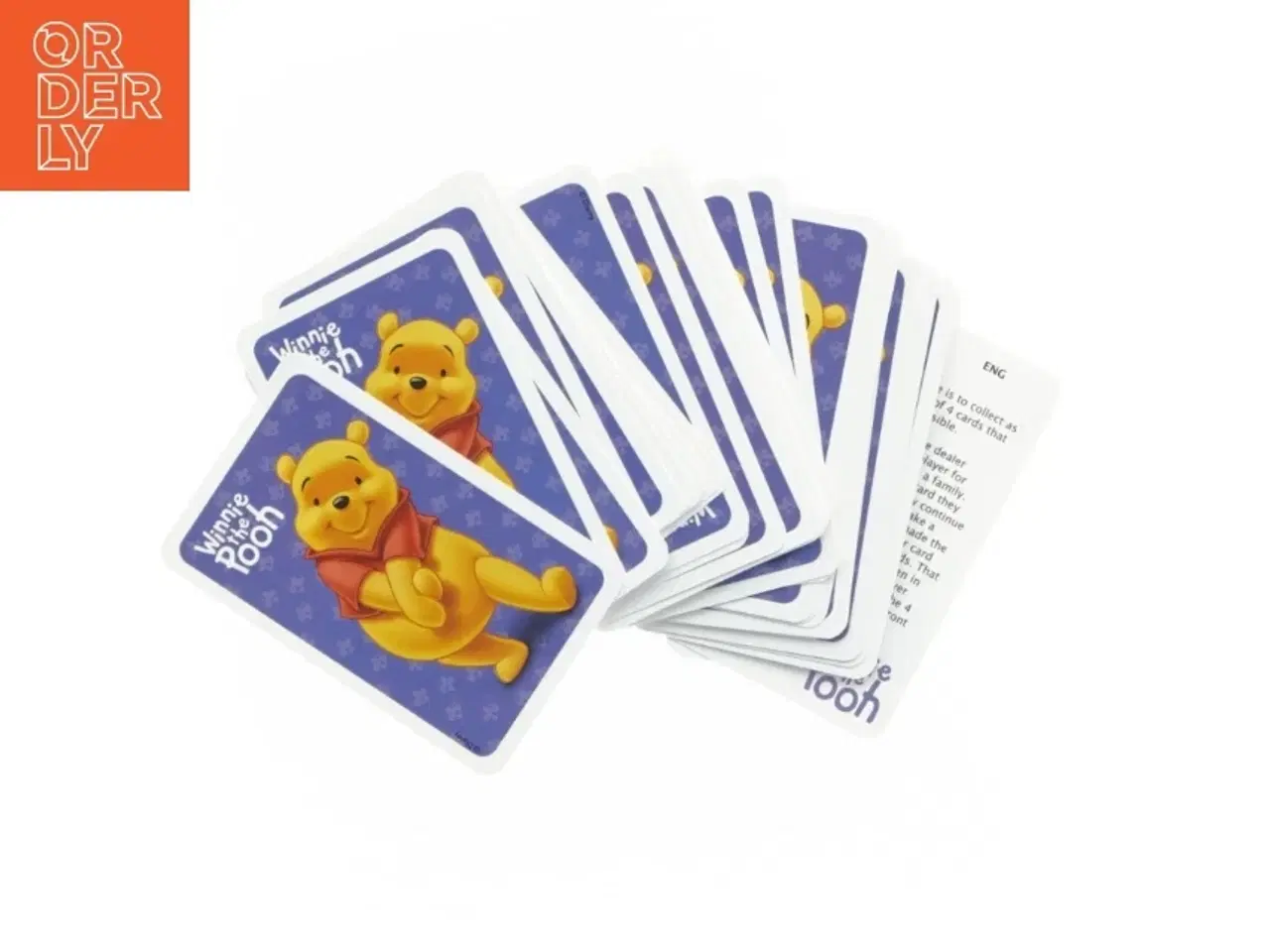 Billede 2 - Disney Happy Families kortspil fra Disney (str. 10x6,5 cm)