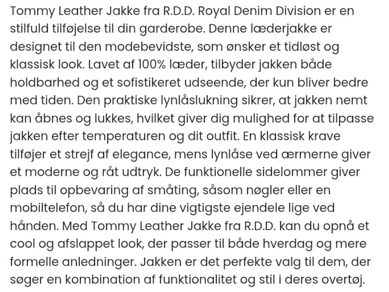 Billede 9 - RDD Tommy leather jacket 