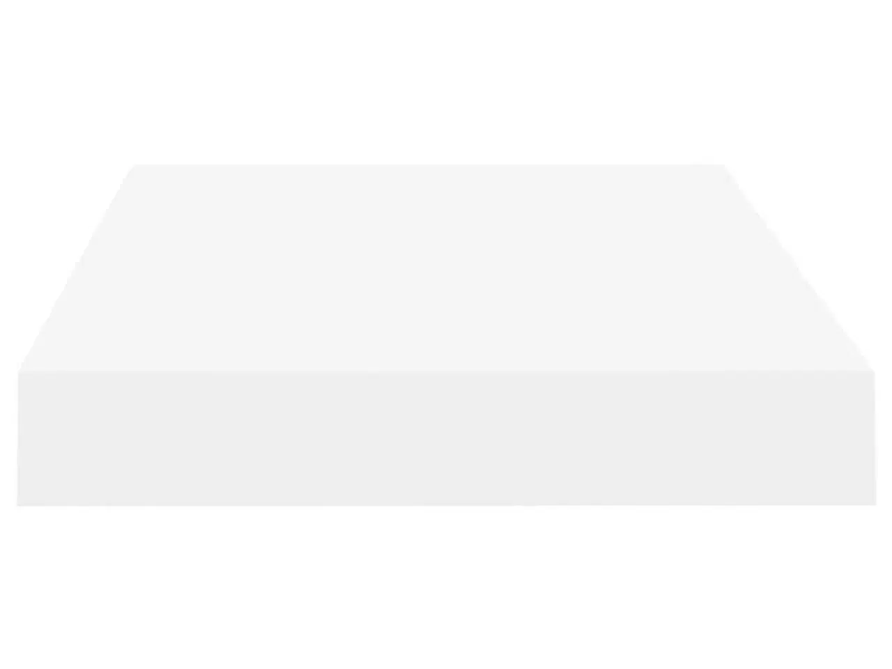 Billede 6 - Væghylder 4 stk. 40x23x3,8 cm MDF hvid