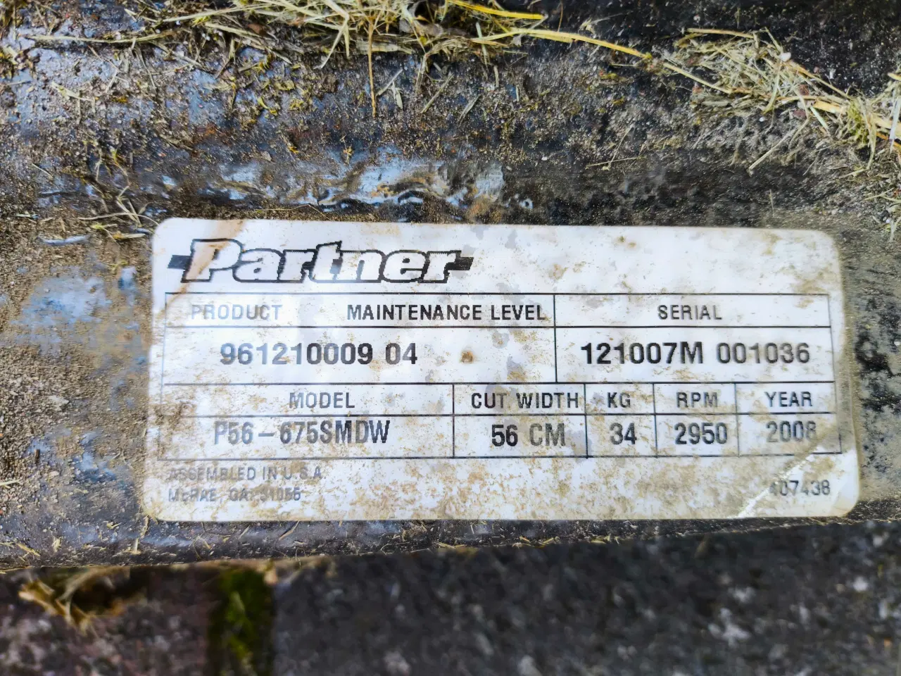 Billede 7 - Partner Græsslåmaskine (Selvkørende-Bioklip)