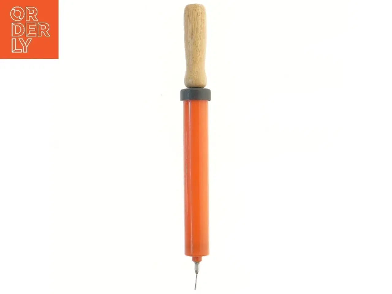 Billede 1 - Boldpumpe med træhåndtag fra Select (str. 39 cm)