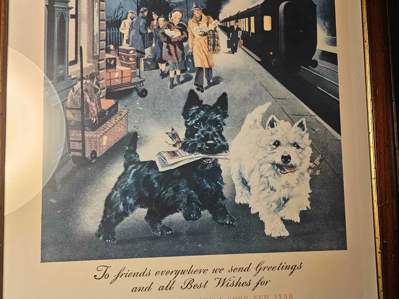 Billede 2 - Original vintage reklame – Black & White 