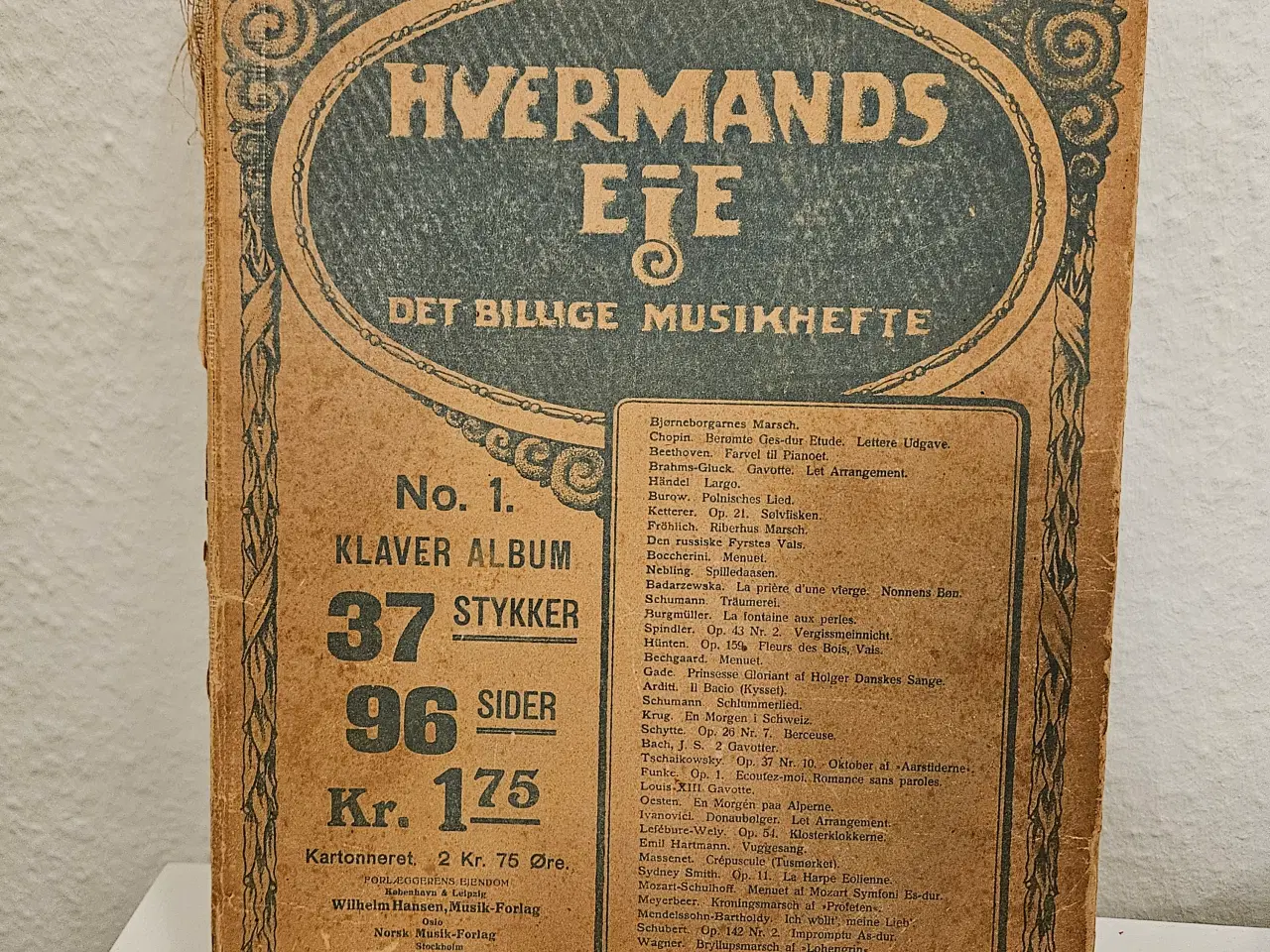 Billede 1 - Nodebog Hvermands Eje 