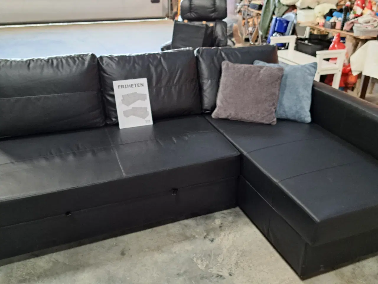 Billede 1 - Sofa/Sovesofa chaiselong