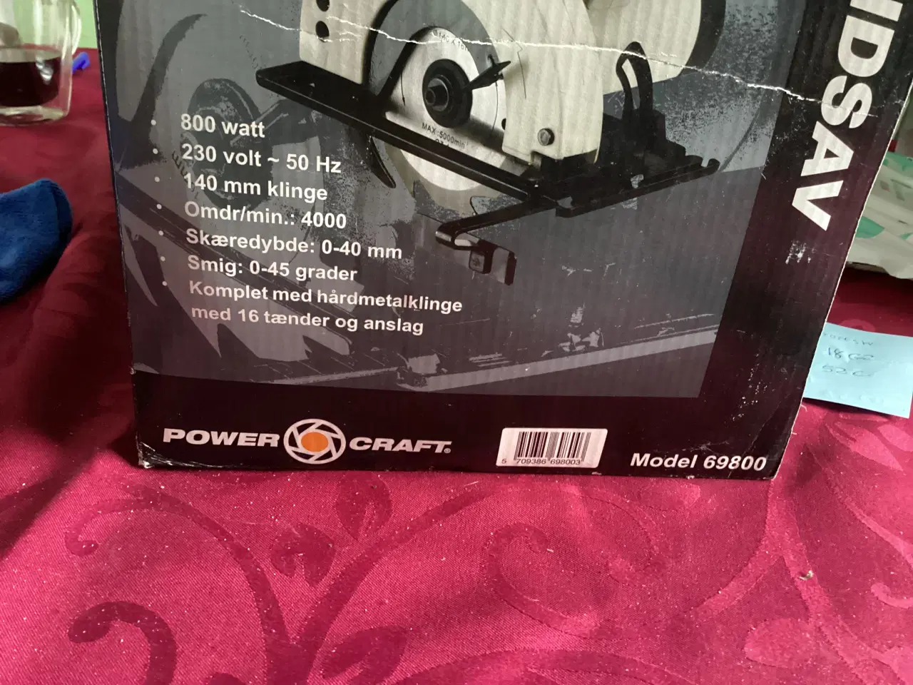 Billede 6 - Power craft rundsav model 69800