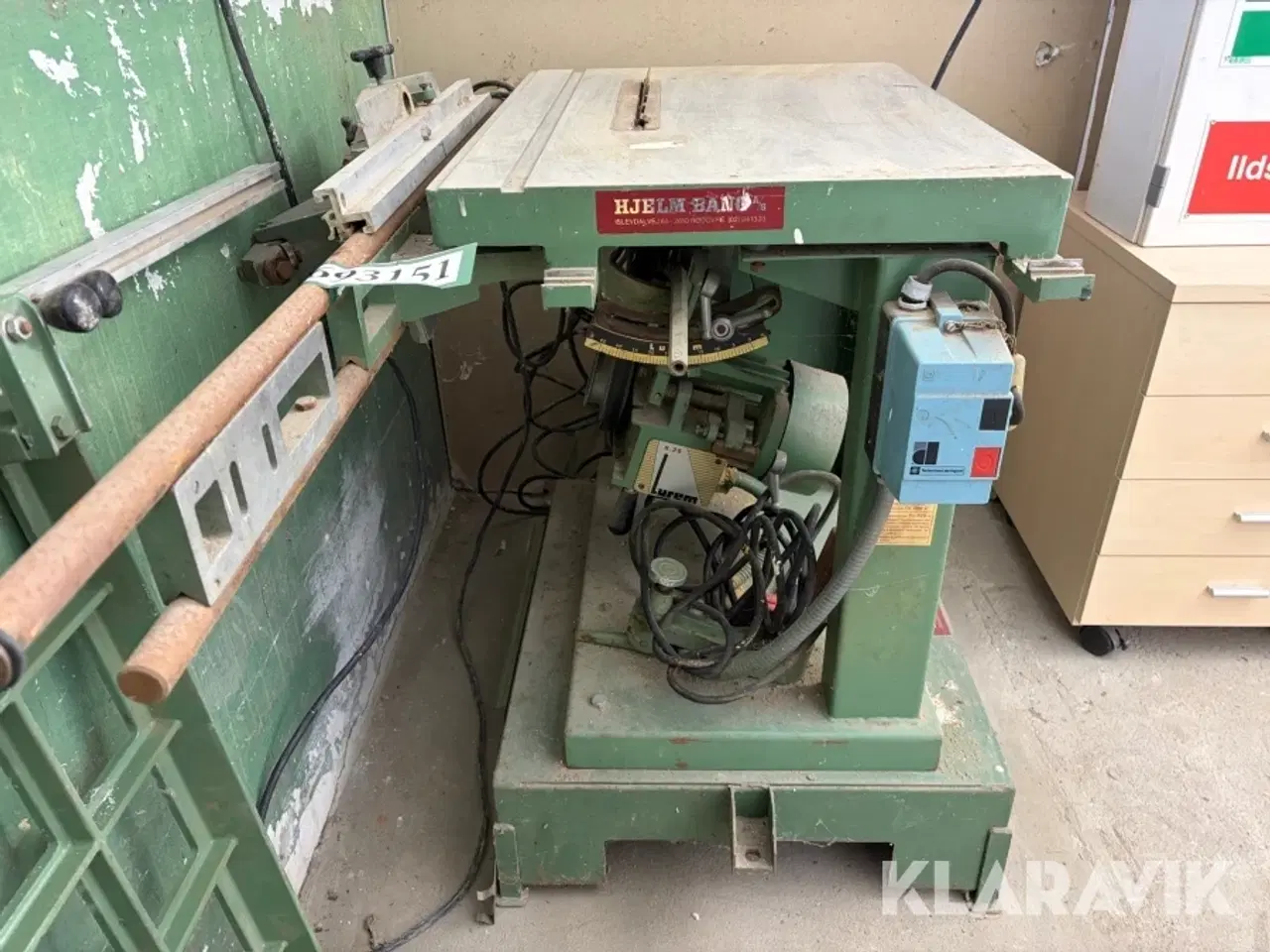 Billede 3 - Formatsav med geringsanlæg Lurem Export