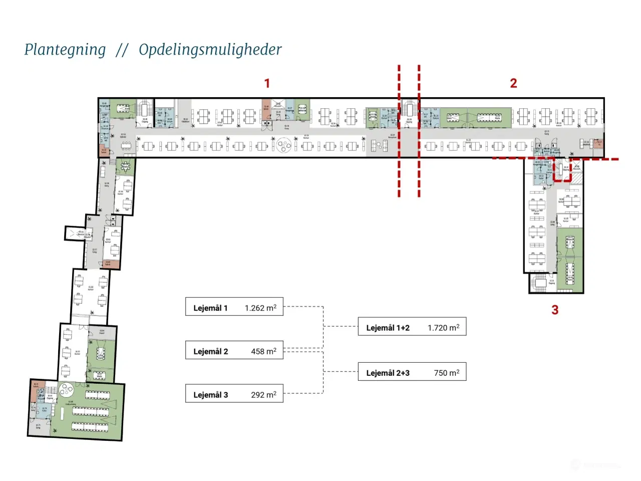 Billede 19 - Sublimt kontorlejemål tæt på Glostrup Station med fælles kantine og konferencerum.
