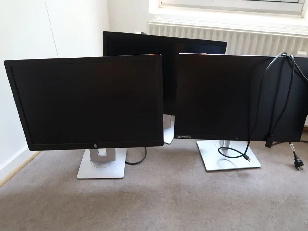 Billede 1 - 3 stk. computerskærme HP EliteDisplay E242, Eye Ease