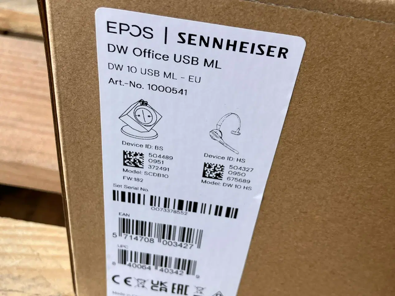 Billede 2 - Sennheiser DW Office USB ML headset