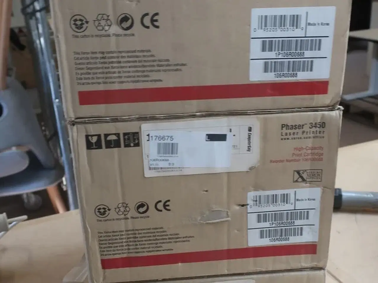 Billede 2 - 3 stk. toner XEROX Phaser 3450