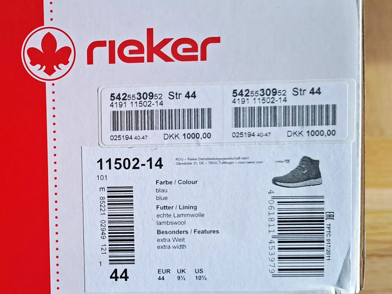 Billede 7 - Rieker støvler