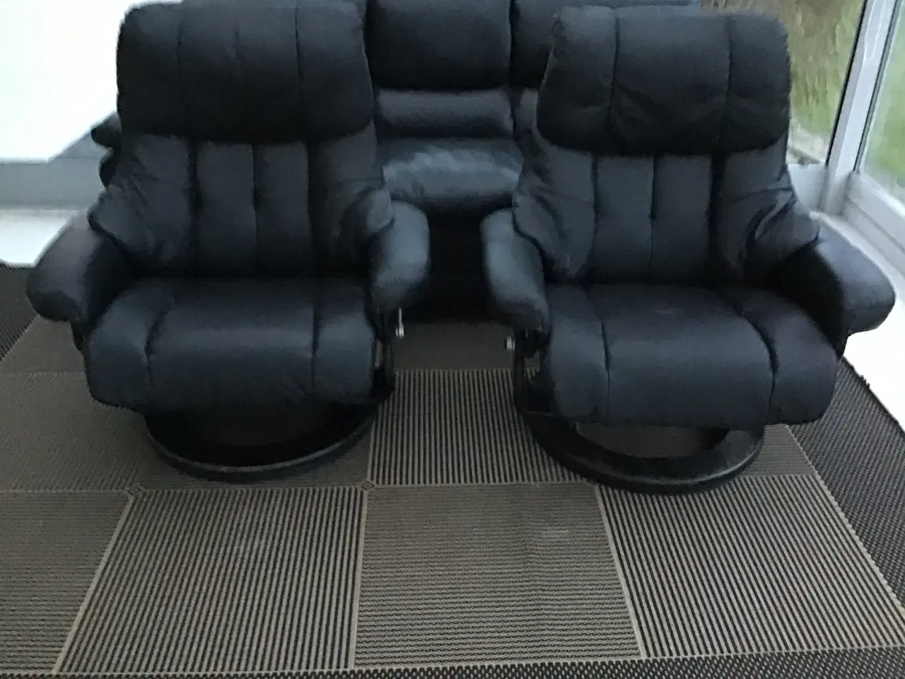 Billede 9 - Læder sofa