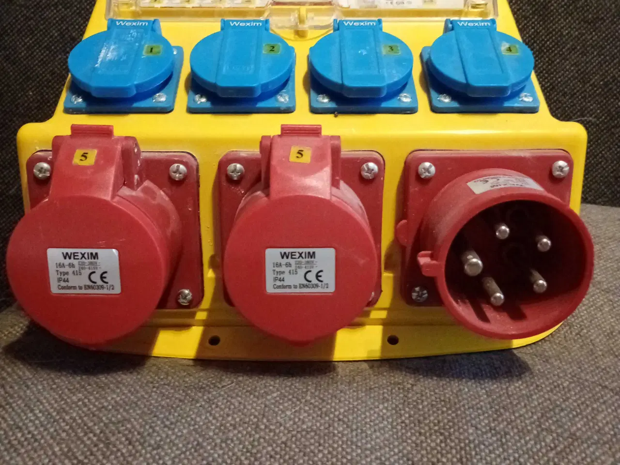 Billede 3 - Byggestrømstavle