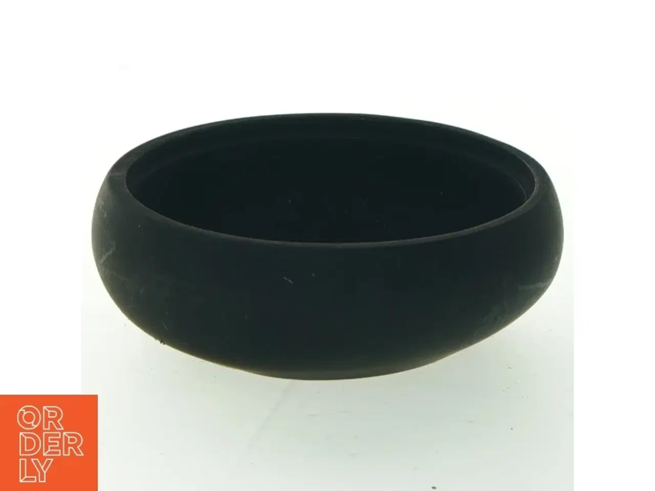 Billede 1 - Sort rund skål (str. Ø 12 cm)