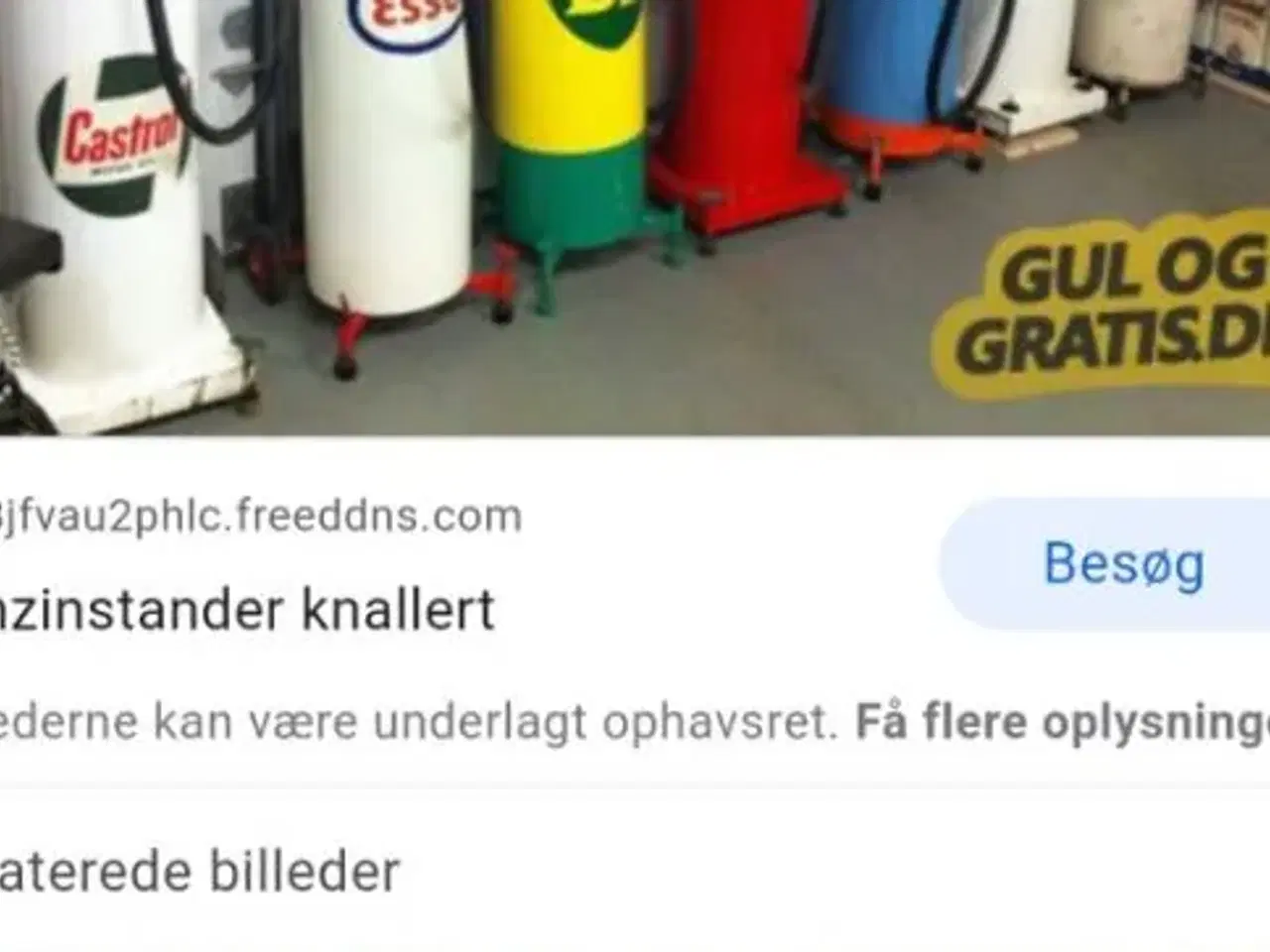 Billede 1 - Tankstander mm købes