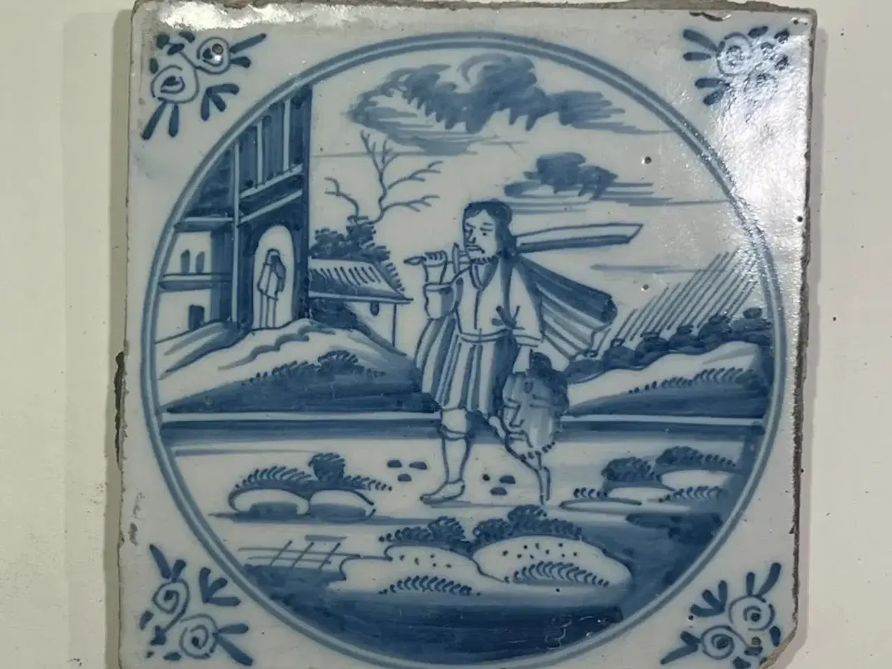 Billede 10 - Hollandske Delft klinker med religiøse motiver