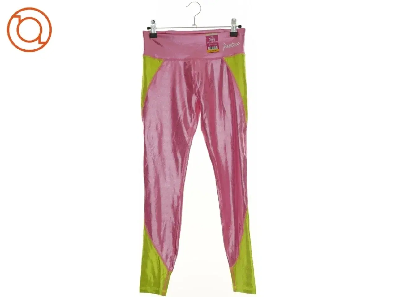 Billede 1 - Shiny Leggings Træningsbukser fra Justice jeans NY MED PRISMÆRKE (str. 152 cm)