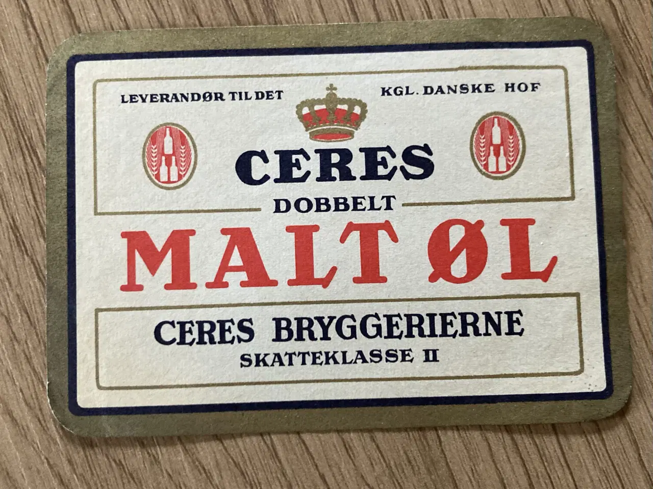Billede 1 - Ceres Dobbelt Malt Øl