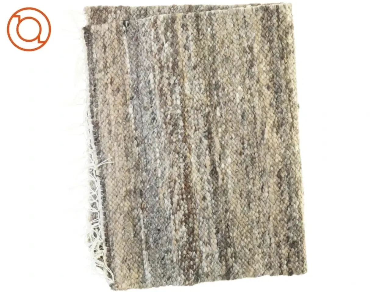 Billede 2 - UBRUGT Uld Gulv Tæppe 100% uld (str. 62 x 100 cm)