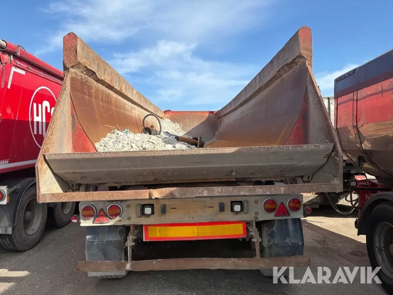 Billede 3 - Tiptrailer Kel-Berg 3-akslet