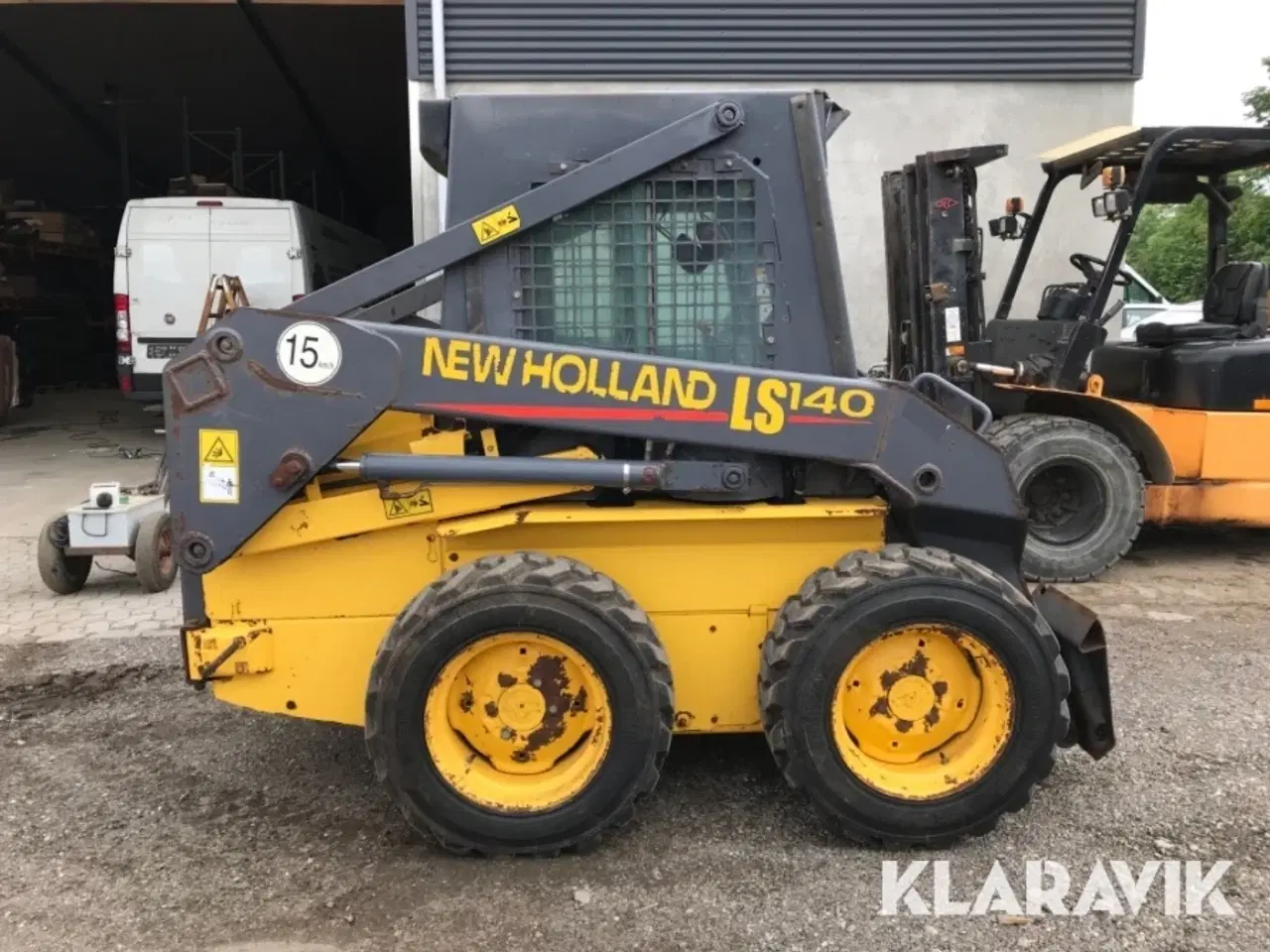 Billede 8 - Minilæsser New Holland LS140