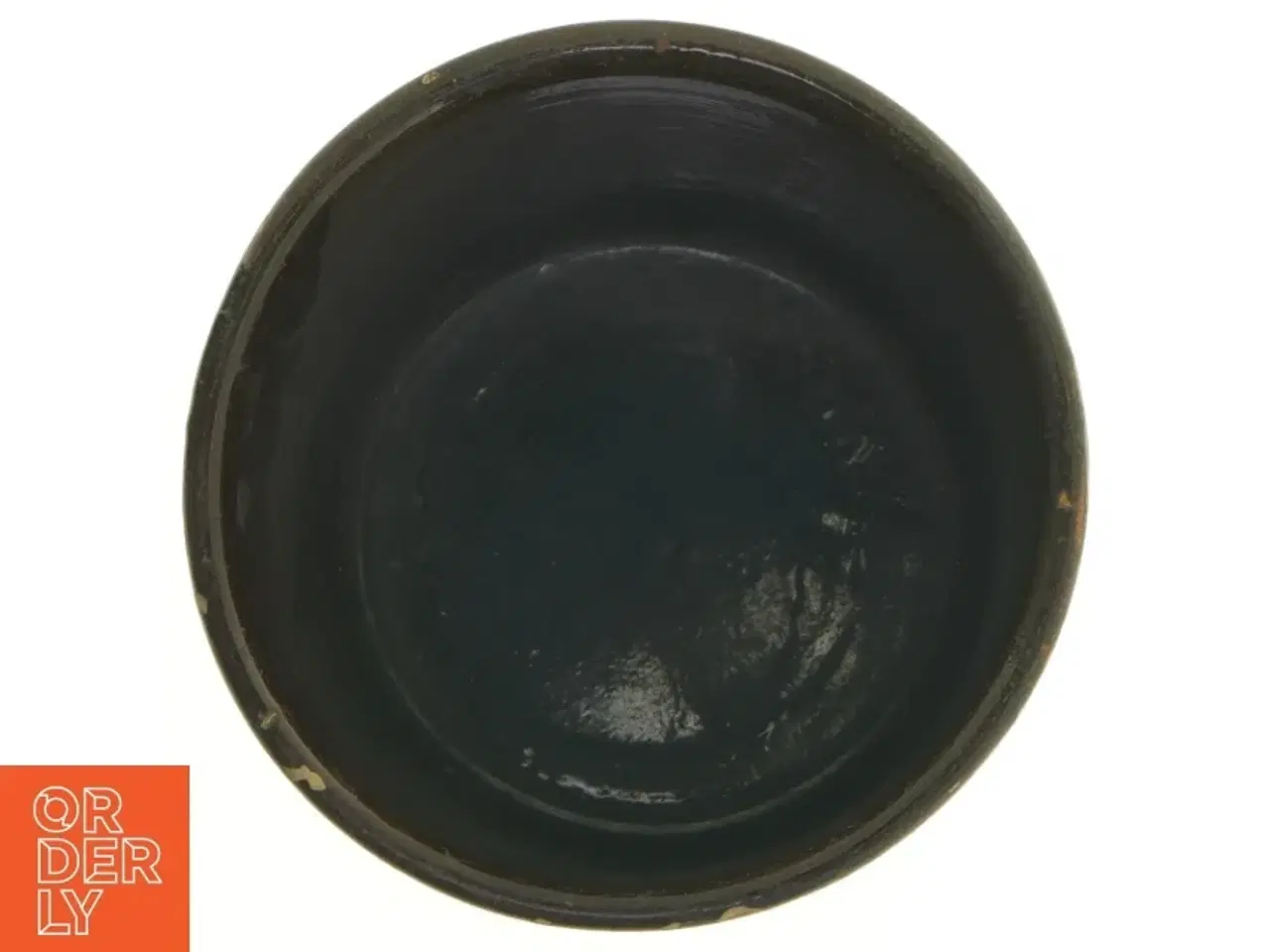 Billede 2 - Syltekrukke sort keramik urtepotteskjuler (str. 18 x 16 cm)