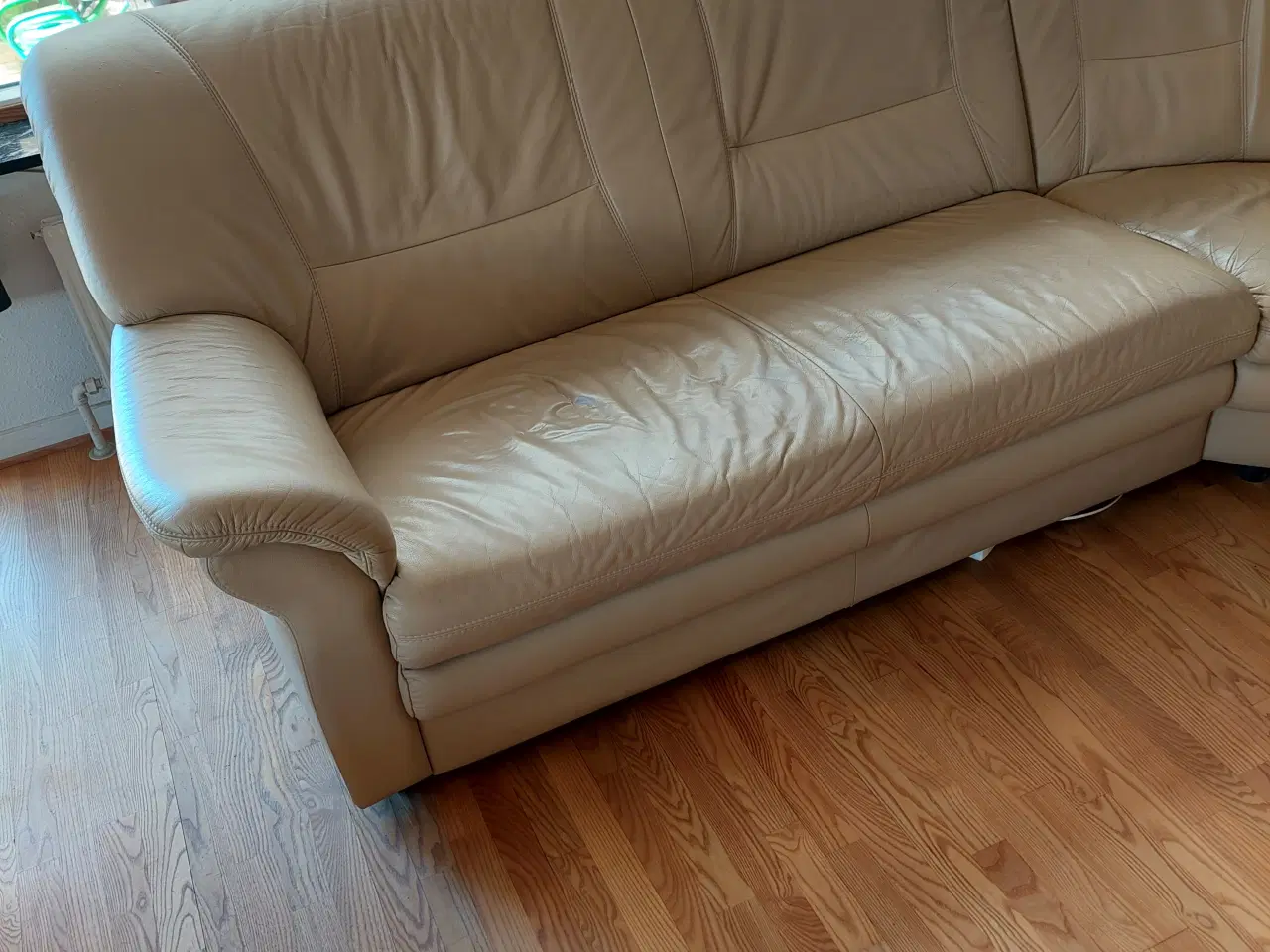Billede 4 - Læder sofa