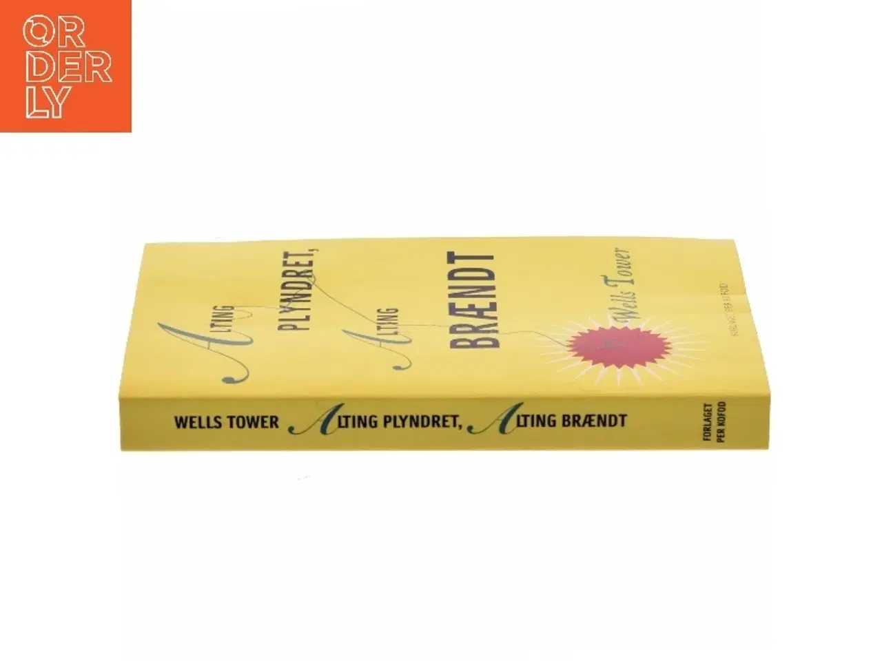 Billede 2 - Alting plyndret, alting brændt : fortællinger af Wells Tower (Bog)