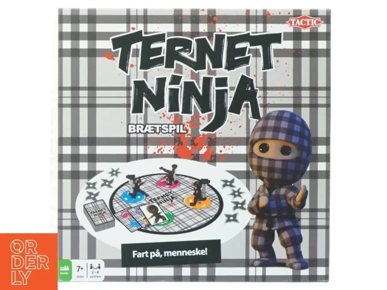Billede 1 - Ternet Ninja Brætspil (str. 25 cm)