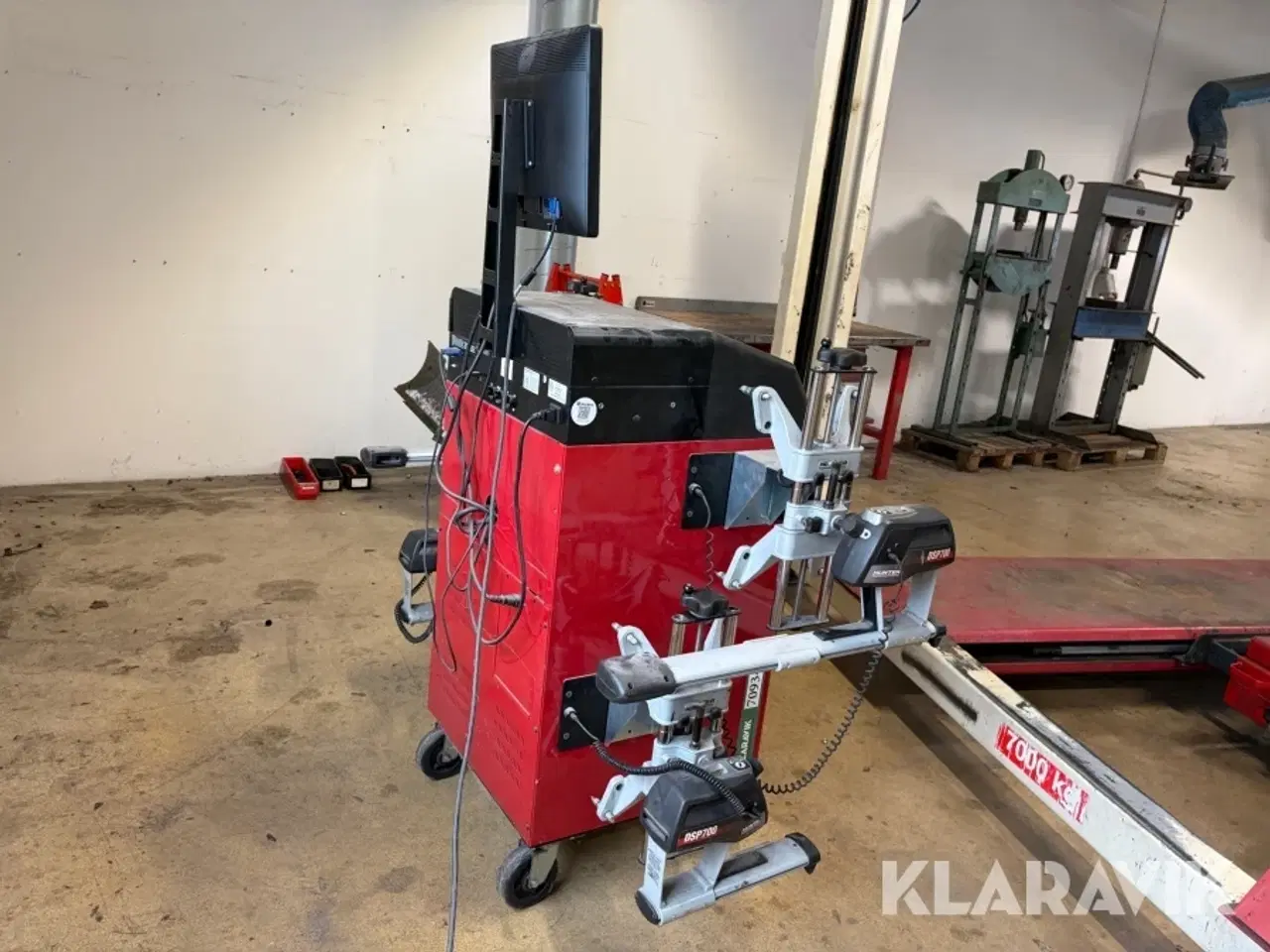 Billede 10 - DSP 4-hjulsudmåler Hunter PA130