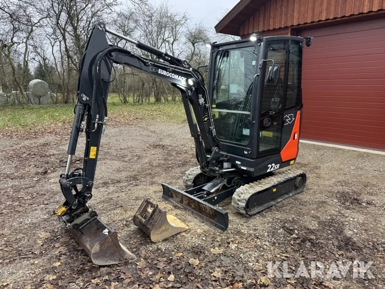 Billede 1 - Gravemaskine Eurocomach 22 SR med skovle