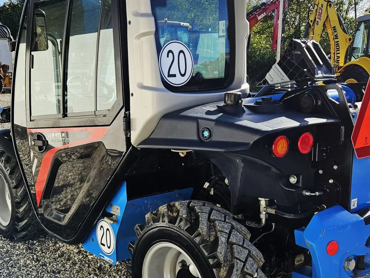 Billede 7 - Manitou ULM 415 H / som ny / inkl. redskaber / kan køres på trailer