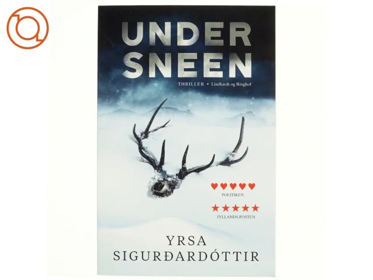 Billede 1 - Under sneen af Yrsa Sigurðardóttir (Bog)