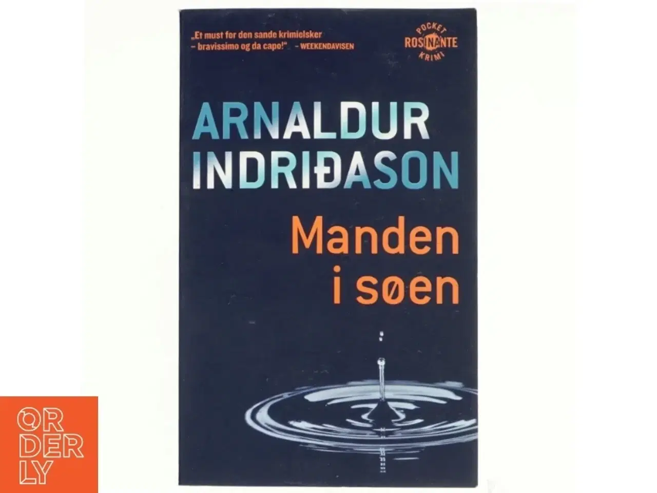 Billede 1 - Manden i søen : krimi af Arnaldur Indri&#240;ason (Bog)