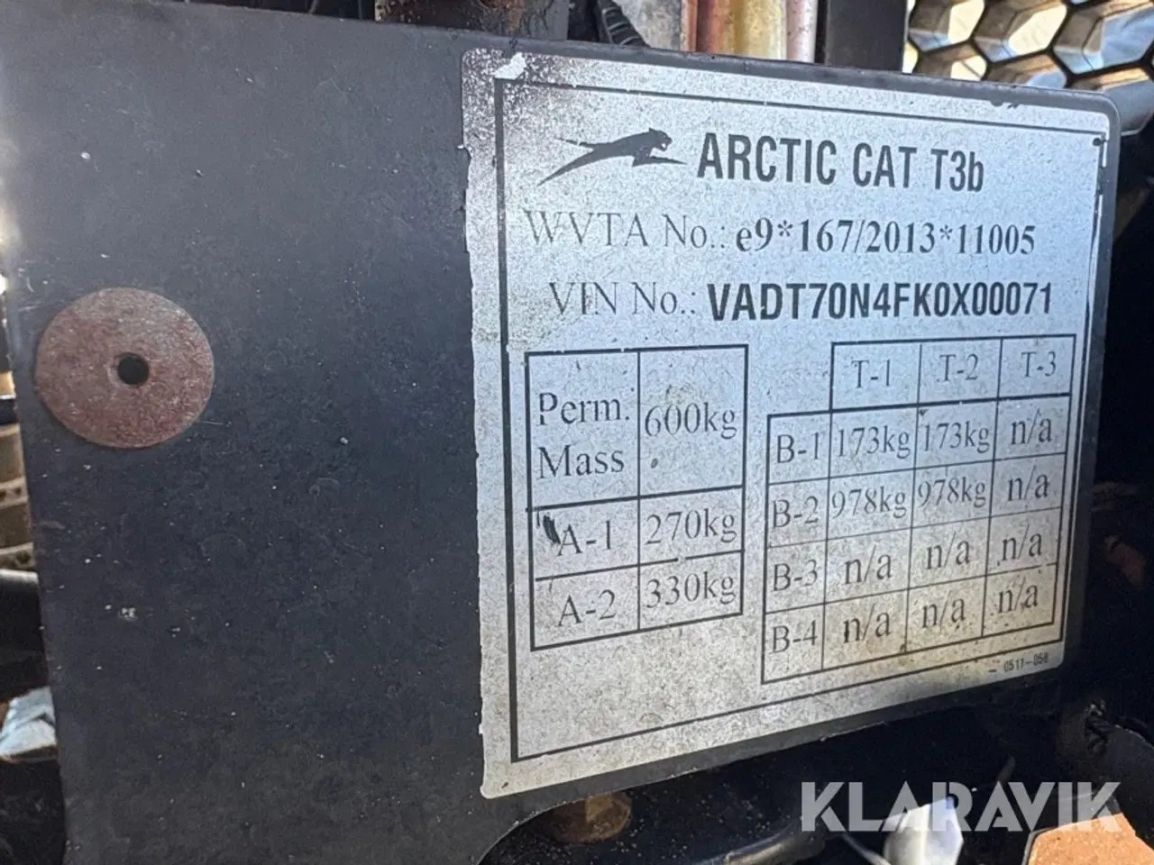 Billede 12 - ATV Artic cat T3B