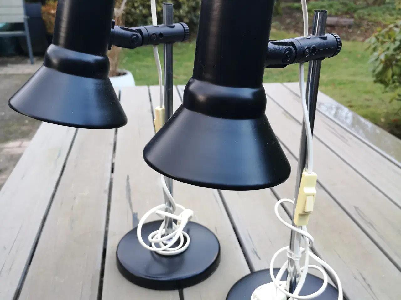 Billede 1 - Retro bord-/skrivebordslampe fra Horn design