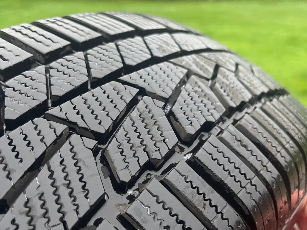 Billede 4 - 4 stk. Alufælge med fine Continental Vinterdæk