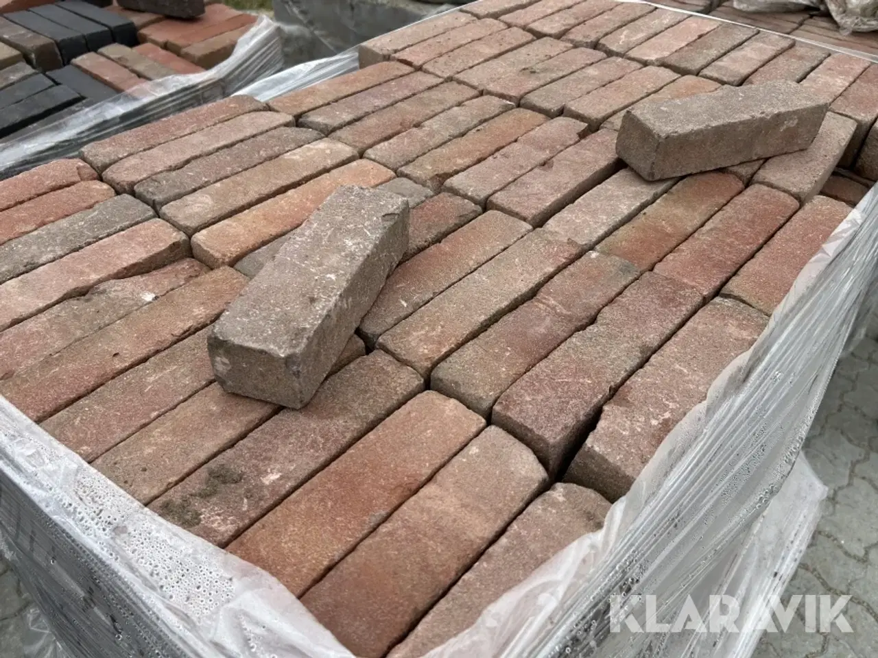 Billede 4 - Havefliser Ca 2000 styk, rød